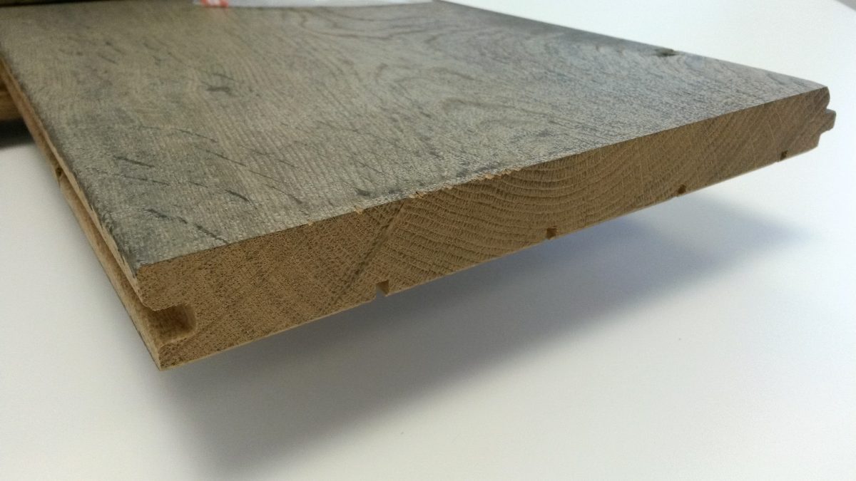 Querschnitt Massivparkett